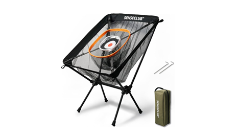 SENSECLUB Foldable Chipping Net with Mat & Balls